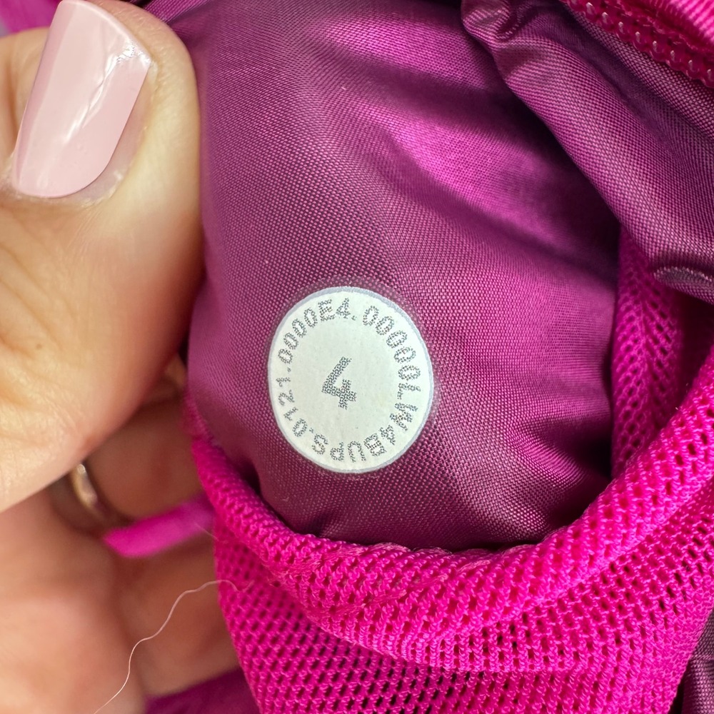 Lululemon Non-Stop Reversible Bomber Jacket‎ Pomegranate Pink Size 4 Athleisure - Picture 15 of 16